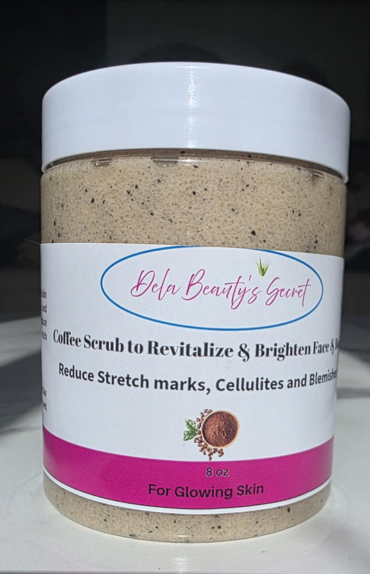 Exfoliating Coffee Scrub For Face & Body